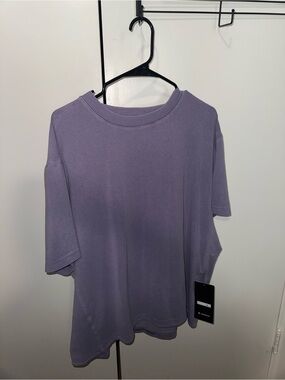 lululemon athletica Lilac Short Sleeve Crew Tee